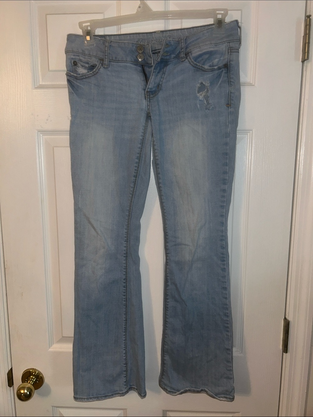 American Eagle Outfitters Light Blue Flared Jeans